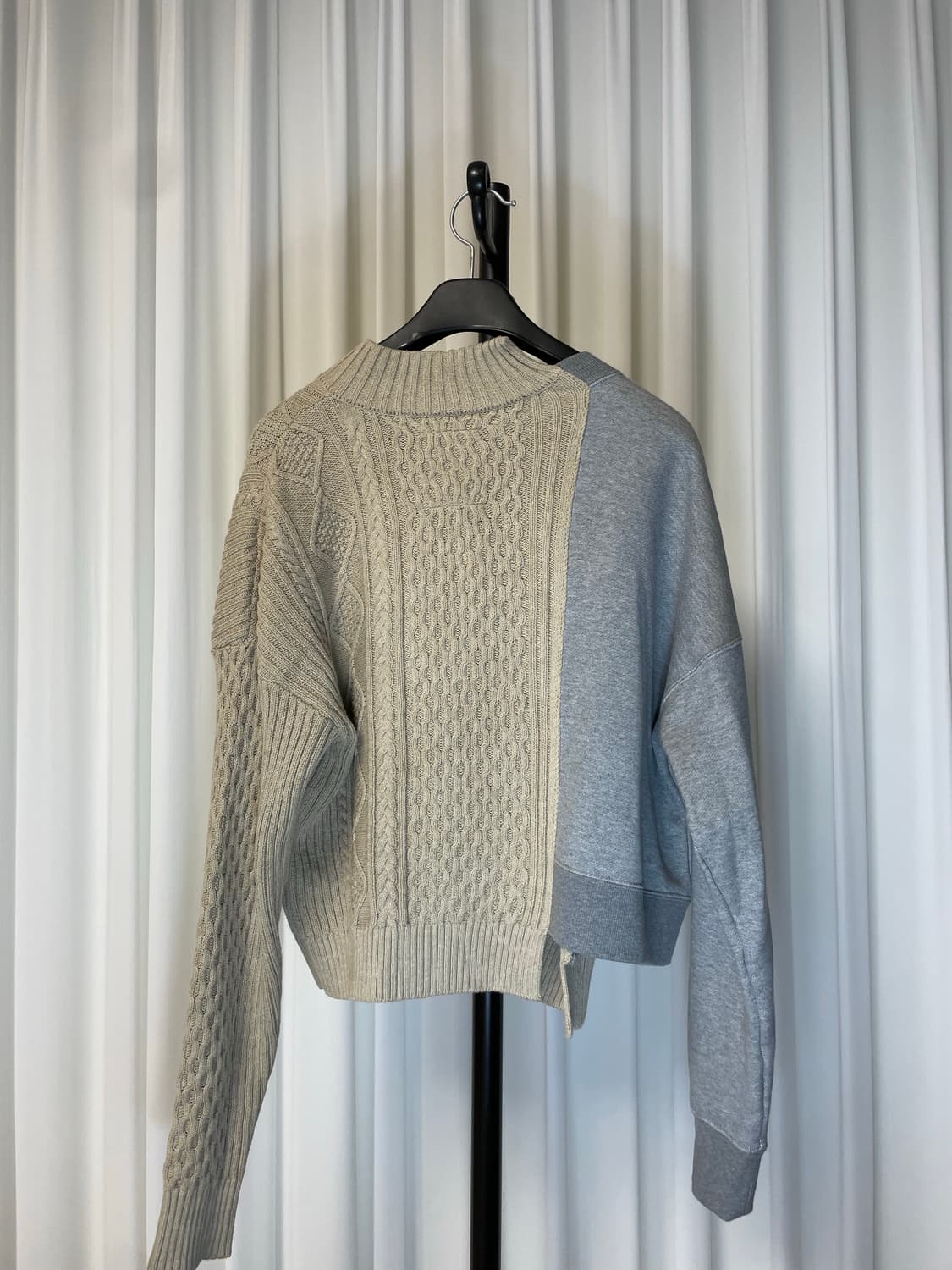 미하라야스히로 케이블 니트 스웨터 상품이미지2