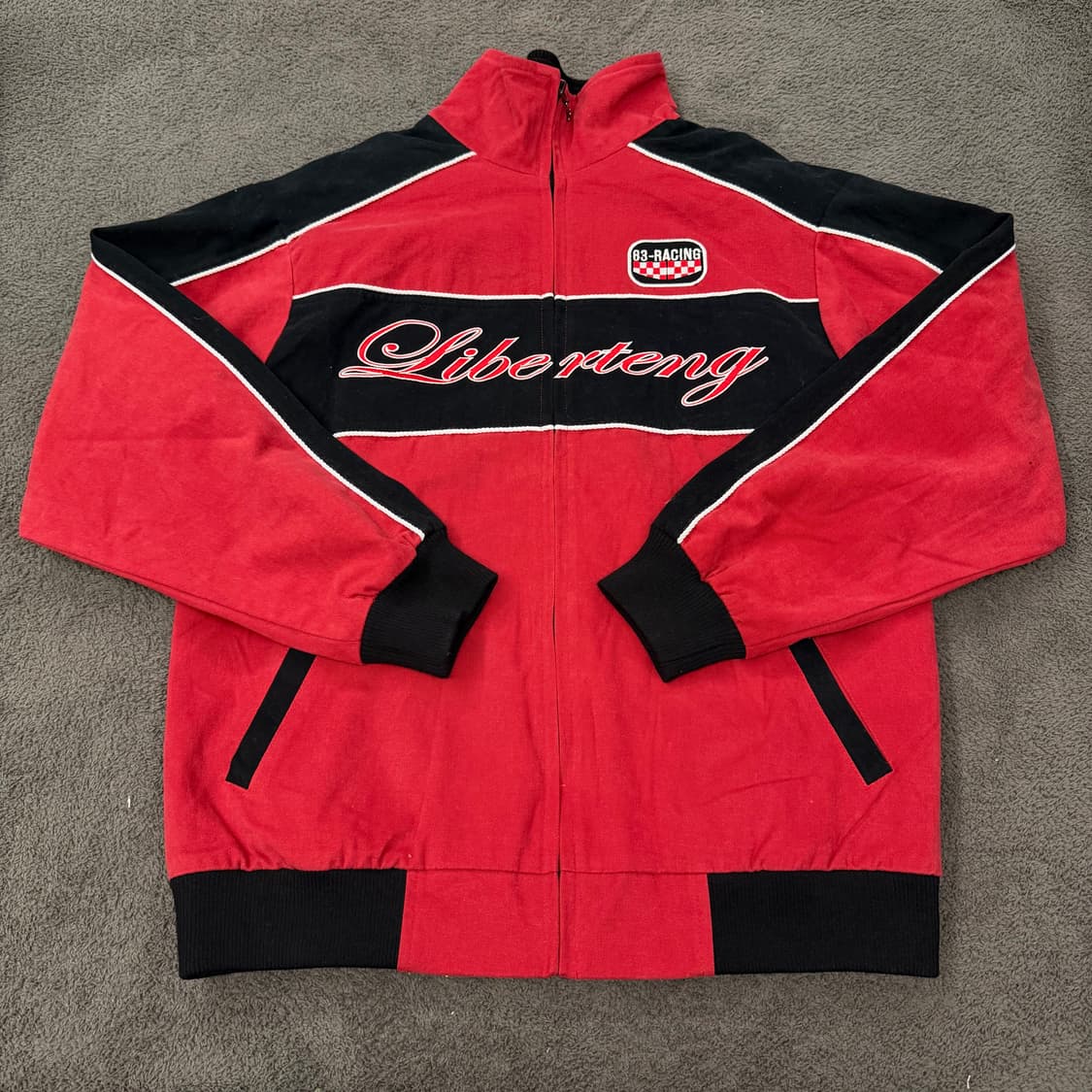 [ 정품/M ] 리베르텡 코튼 레이싱 모터사이클 자켓 상품이미지2