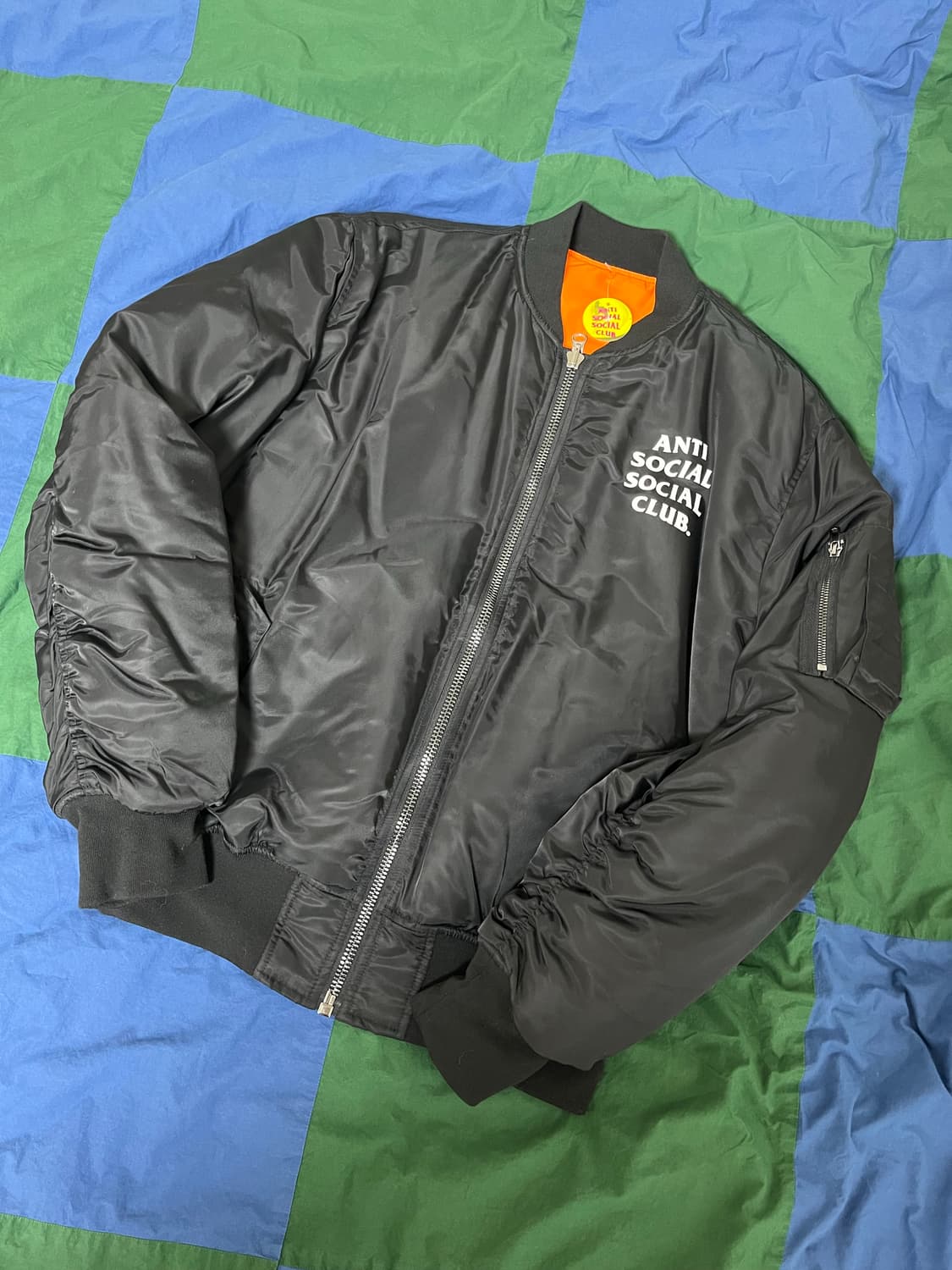 [판매] 안티소셜소셜클럽 MA-1 M사이즈 새상품 상품이미지1