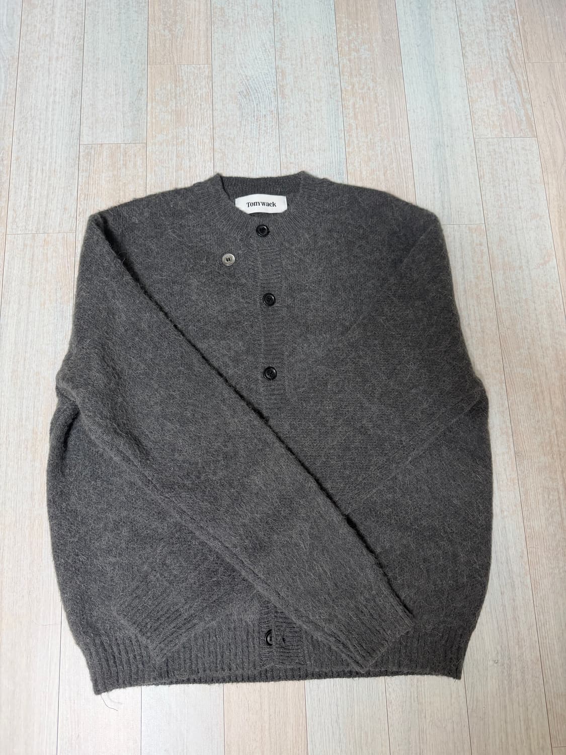 토니웩 모헤어 가디건 판매합니다 엑라 상품이미지1