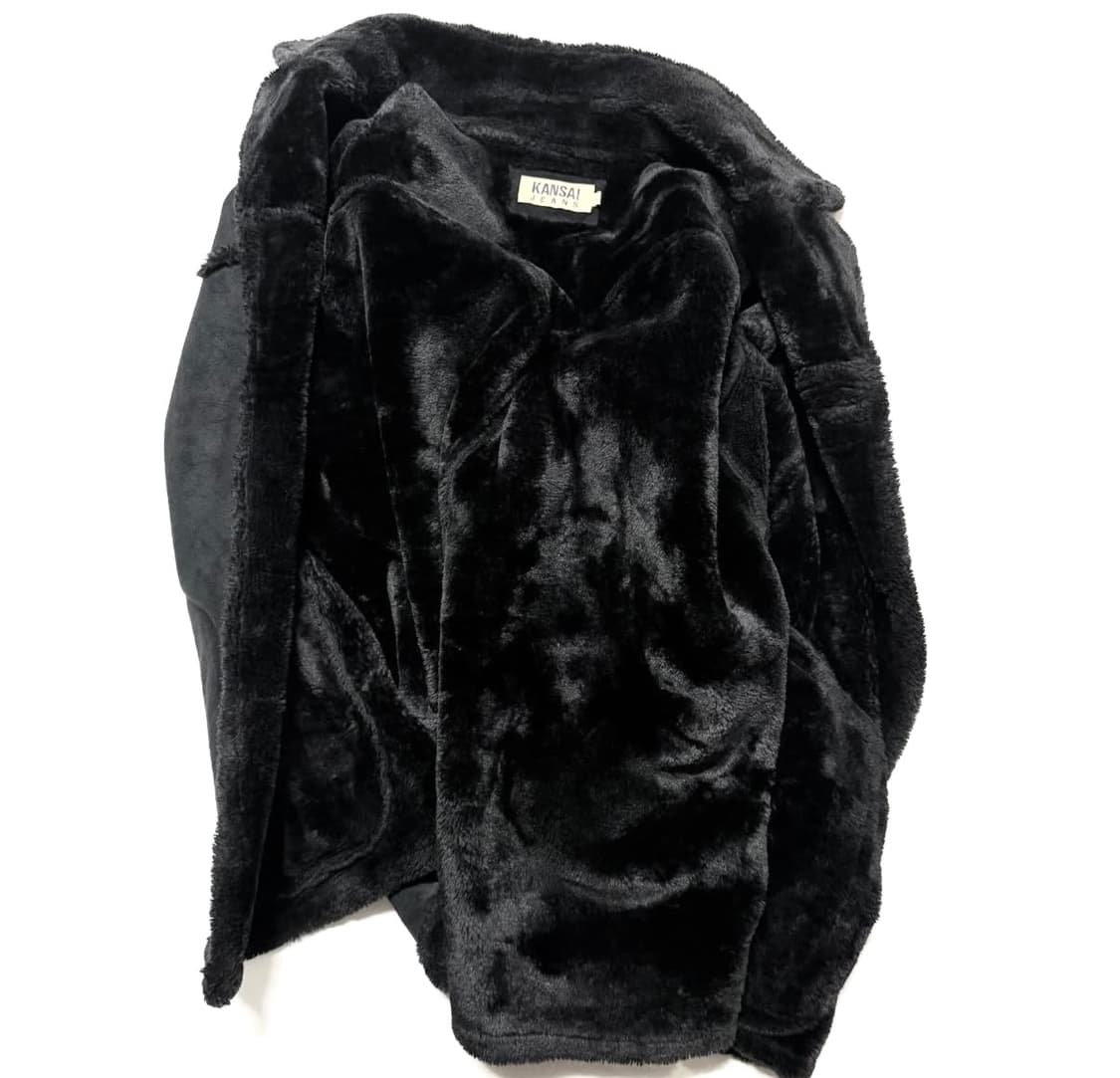 Kansai Jeans - 무통 코트 상품이미지3