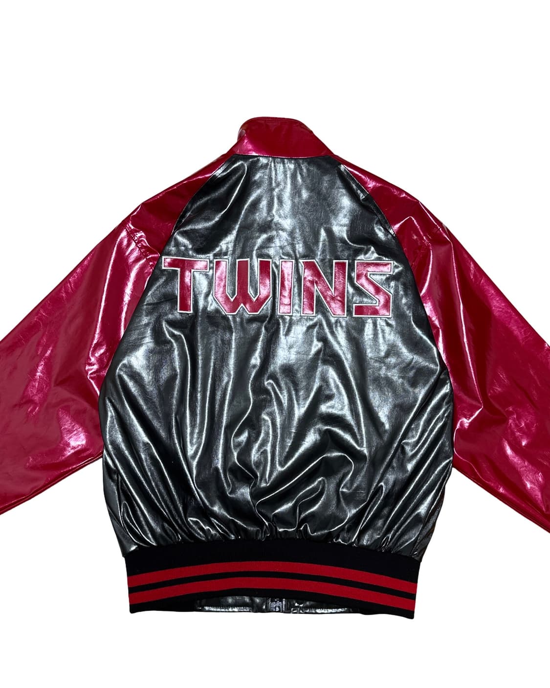 데상트 LG트윈스 야구 유광점퍼 상품이미지5