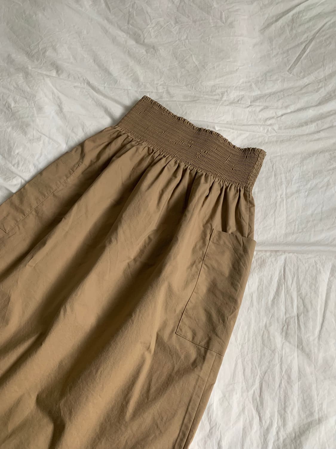 코튼 밴딩 스커트 상품이미지2