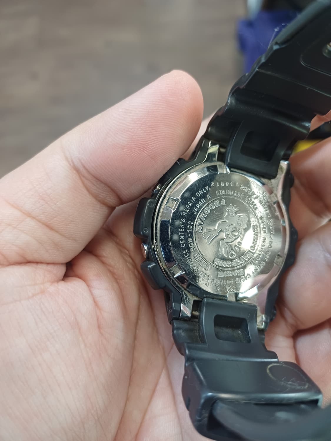 카시오 빈티지 지샥 베이지지 baby-G 프로그맨 전자시계 상품이미지4