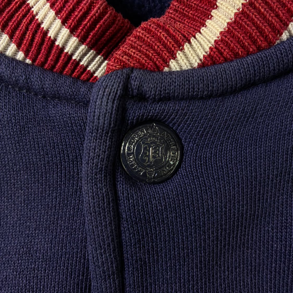 Polo 폴로 랄프로렌 P엠브로이드 백로고 자수 코튼 바시티 자켓 상품이미지9