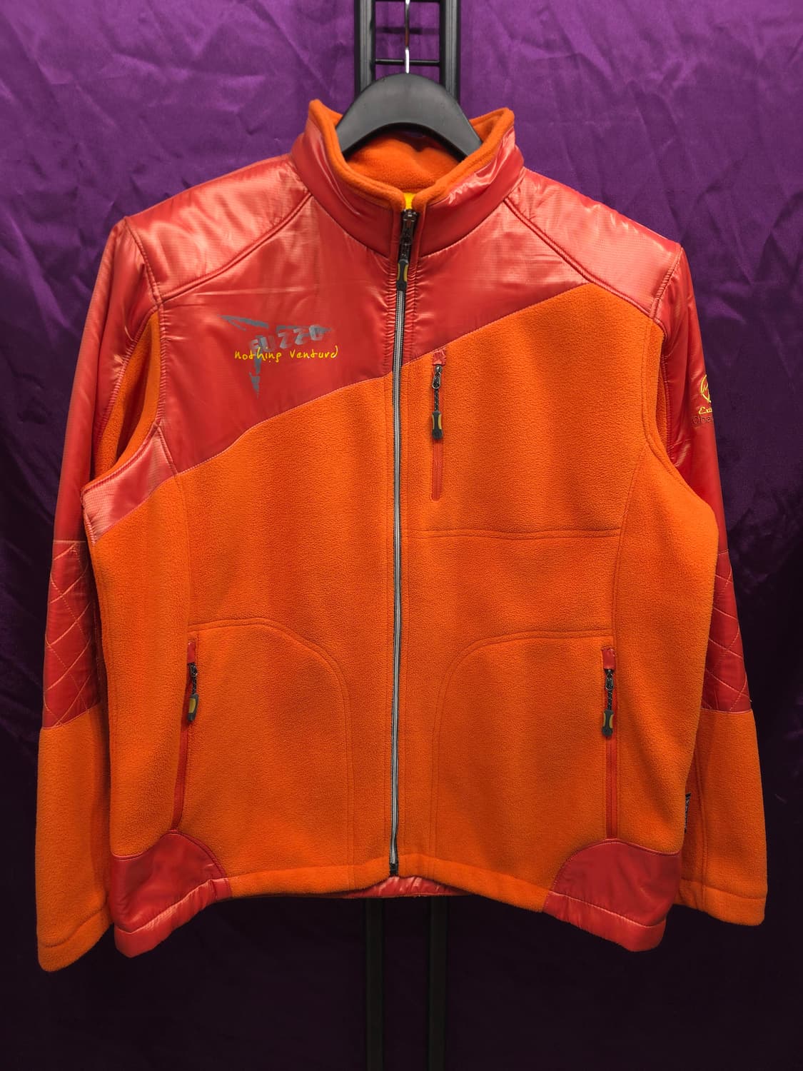 푸조 배색 플리스 자켓 110 상품이미지1