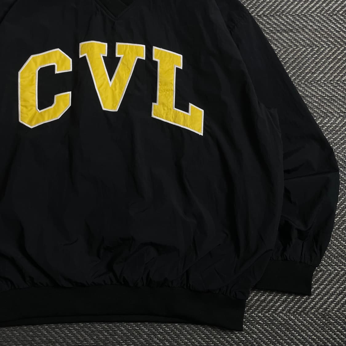 COVILL 올드스쿨 박시핏 아플리케 웜업y 3864 상품이미지3