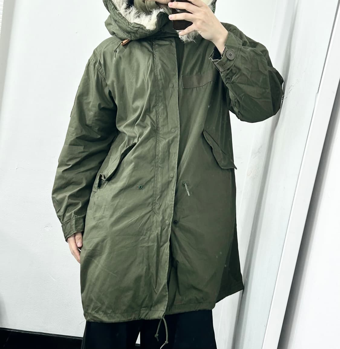 미군 오리지널 M-65 피쉬테일 개파카 야상 상품이미지3