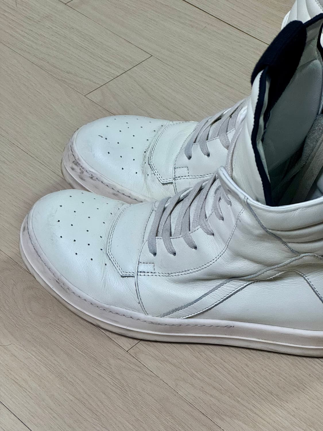 [릭오웬스] 지오바스켓 LPO 밀크 41.5 상품이미지4