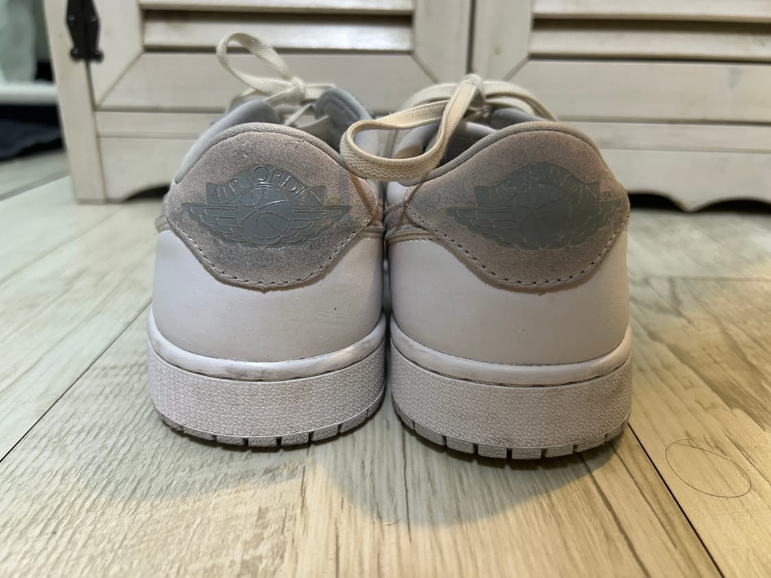 [270] 나이키 에어 조던 1 로우 화이트/그레이  상품이미지4