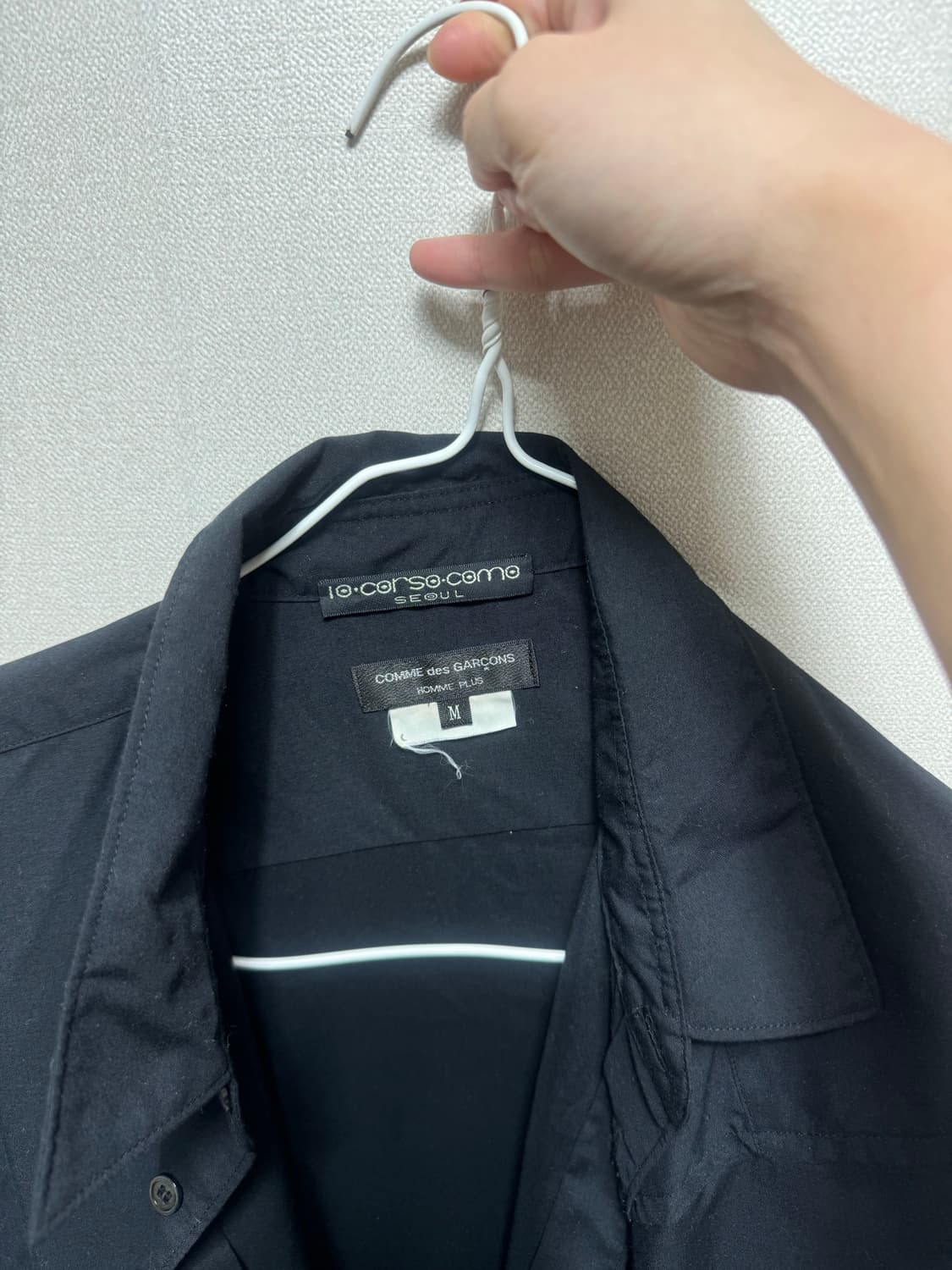 꼼데가르송 옴므 플러스 텐꼬르소꼬모 셔츠 m 상품이미지2