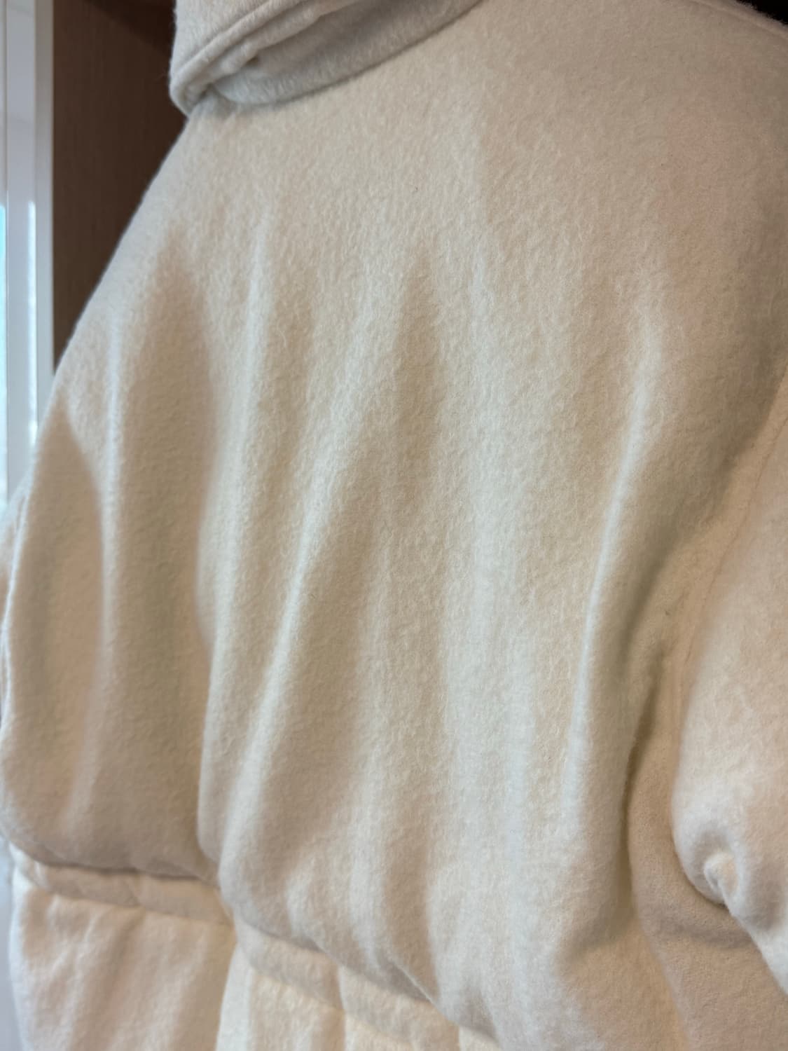 [정품/초레어] 오라리(AURALEE) 알파카 혼방 울 패딩 - 사이즈4 상품이미지2