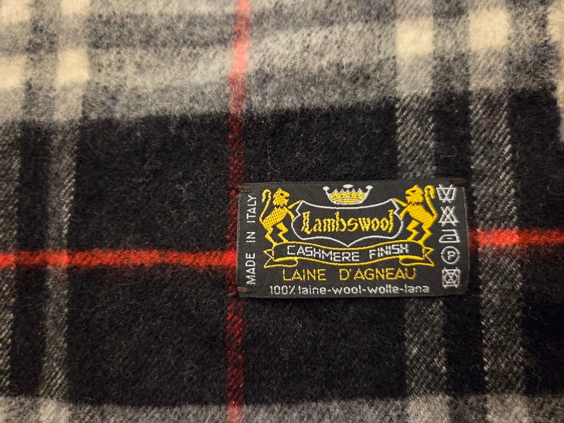 ITALY VTG 머플러 상품이미지5