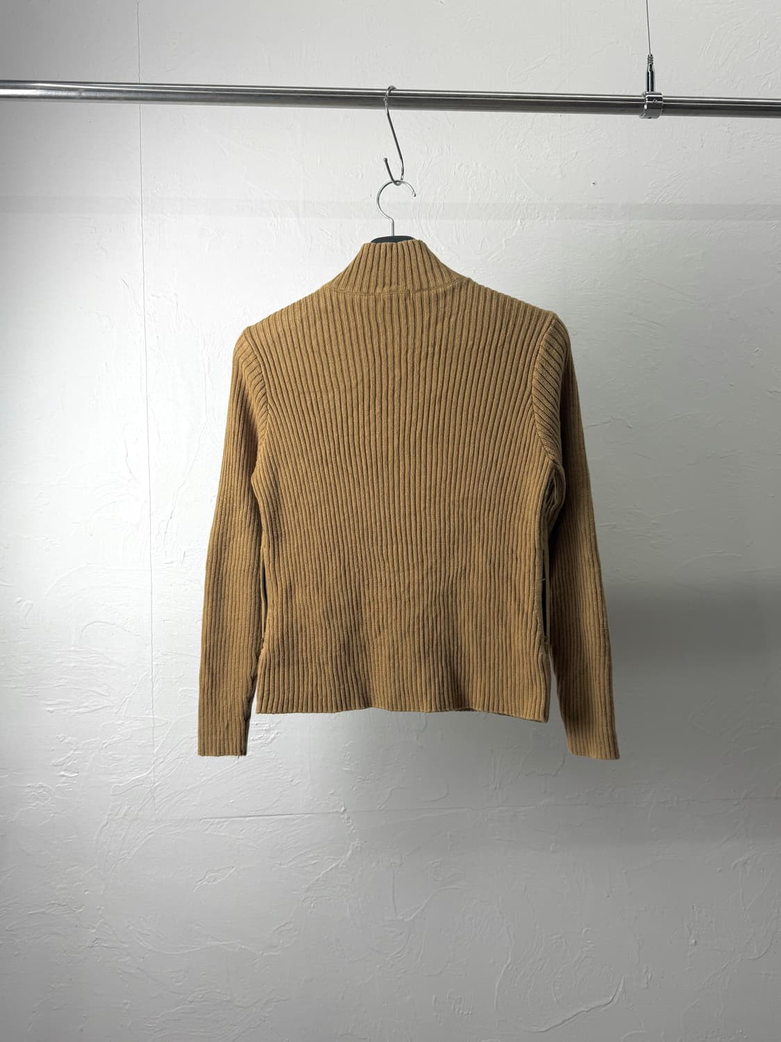 Seattle Suede 믹스드 니트 집업 상품이미지4