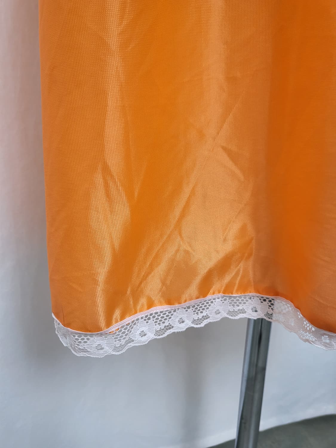 빈티지 탠저린 숏 슬립 스커트 페어리 하이틴 윔지코어 상품이미지5