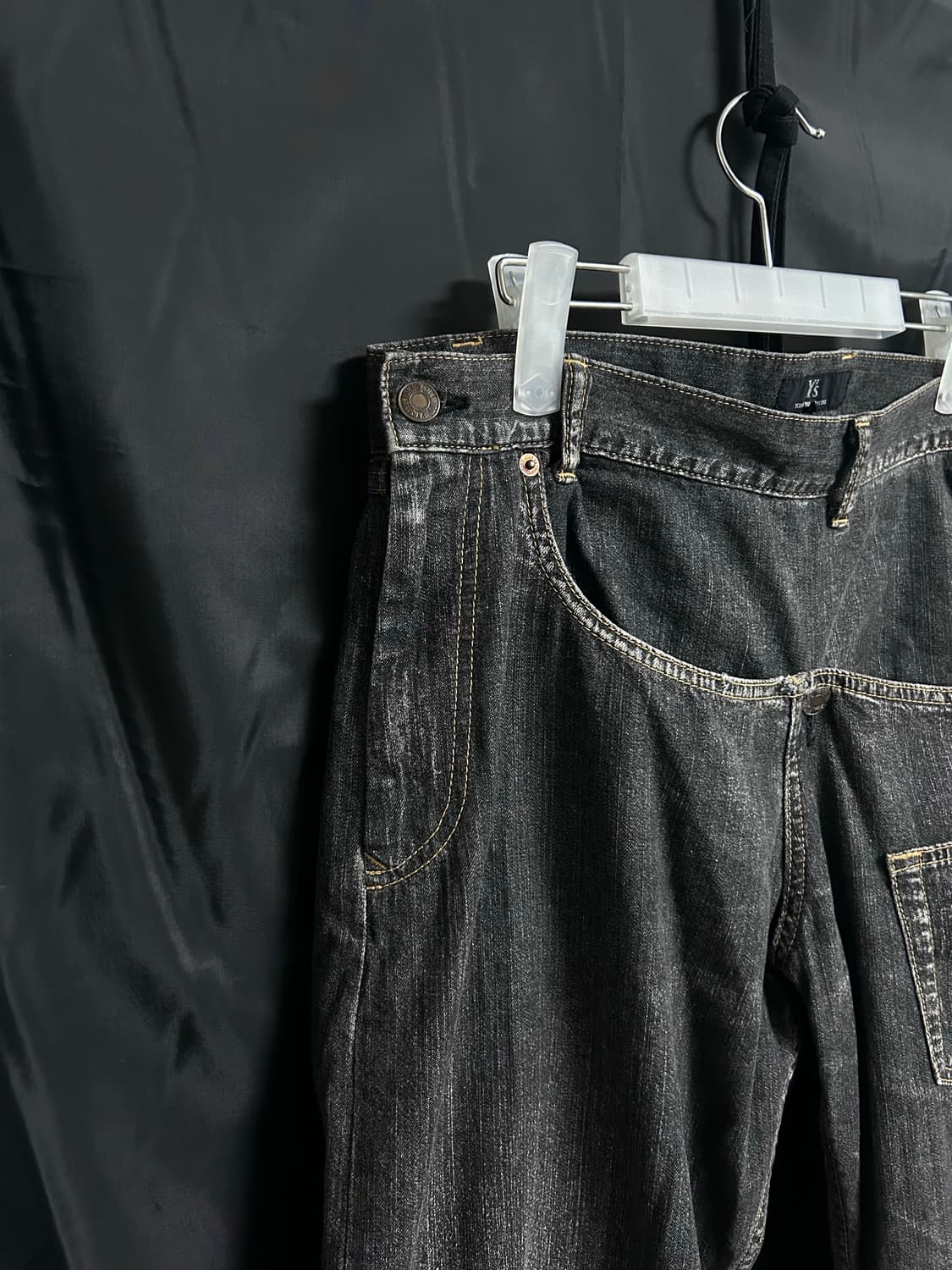 요지야마모토 비대칭 데님 상품이미지3