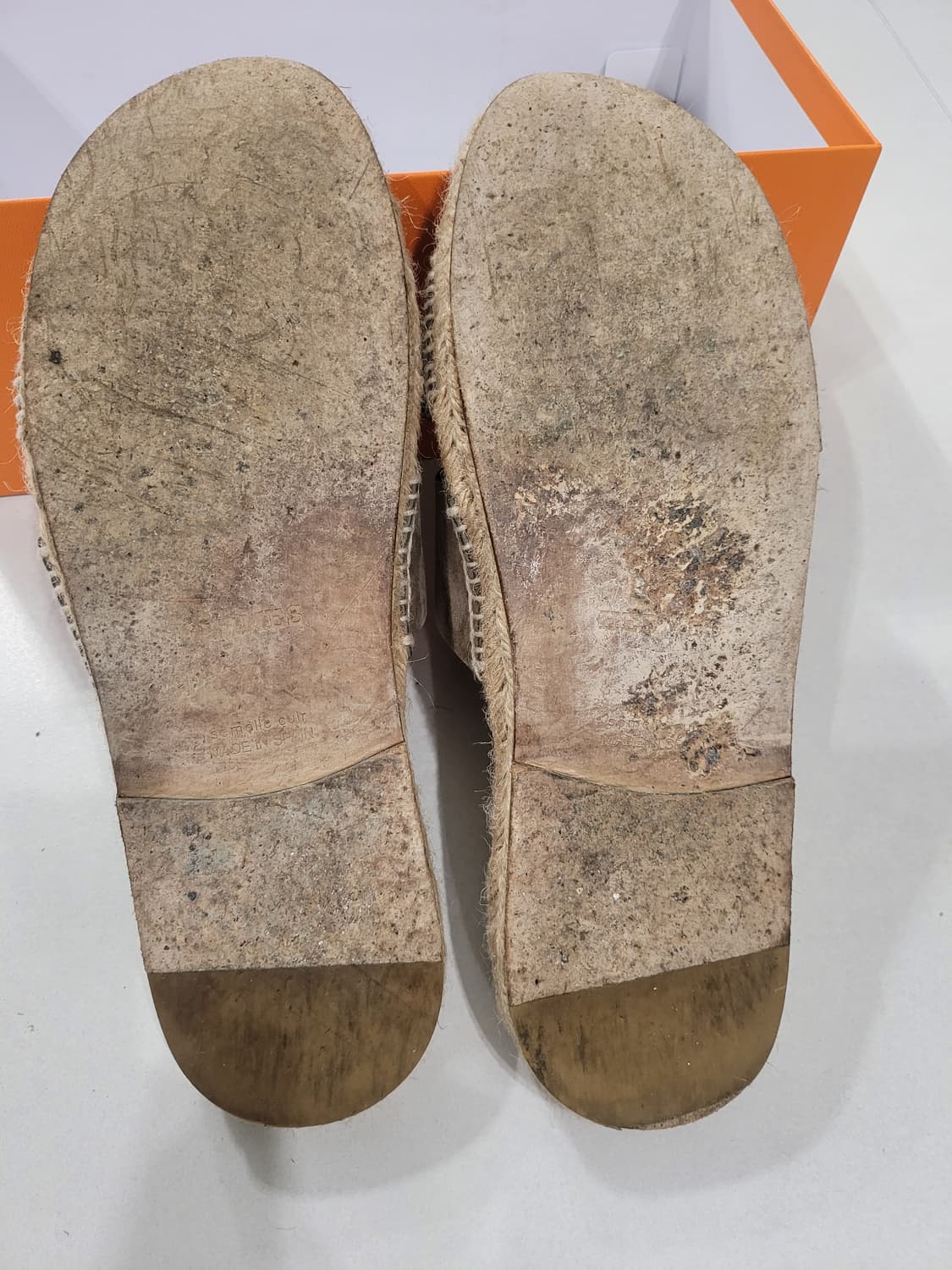 44사이즈 에르메스의 여유를 담은, 안티구아 에스파드리유 슬리퍼 상품이미지9