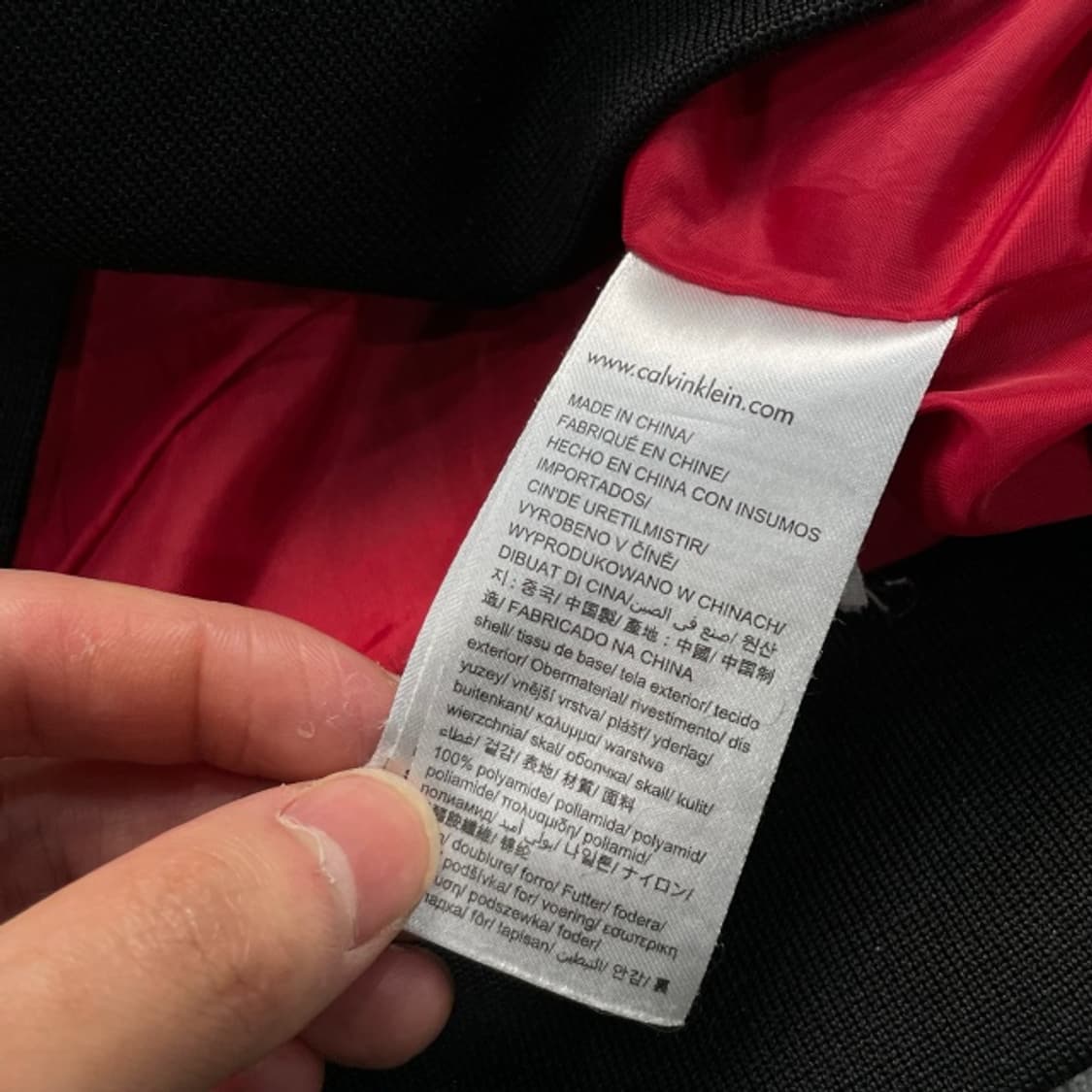 100 캘빈클라인 항공자켓  상품이미지4