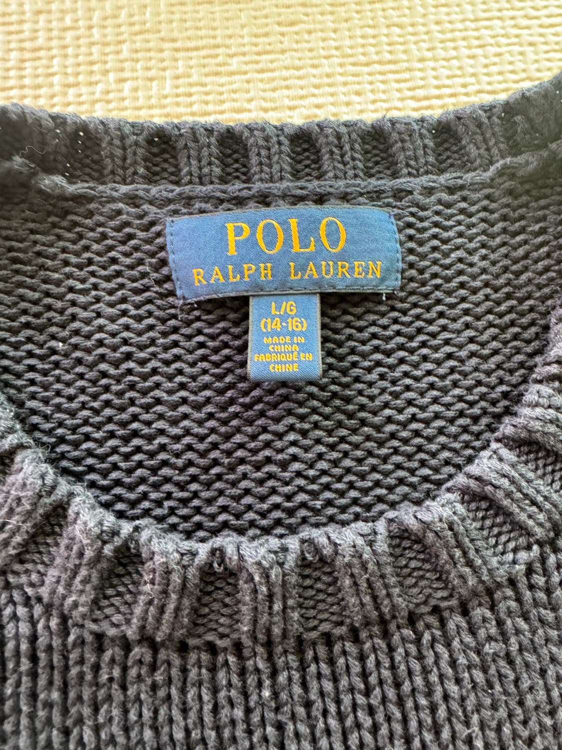 폴로 성조기 니트 상품이미지3