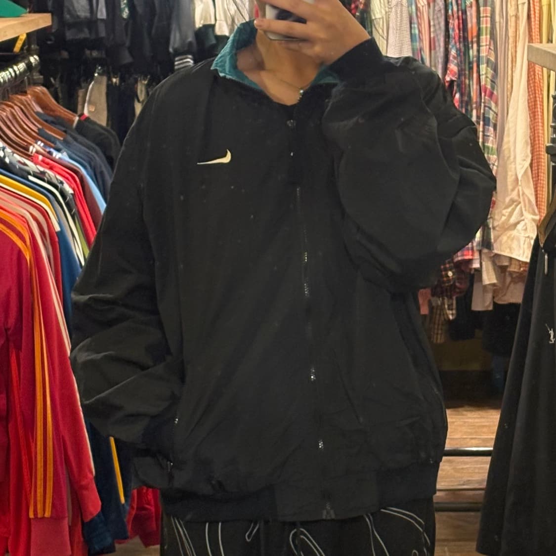 [HI] Nike바람막이 블랙 상품이미지2