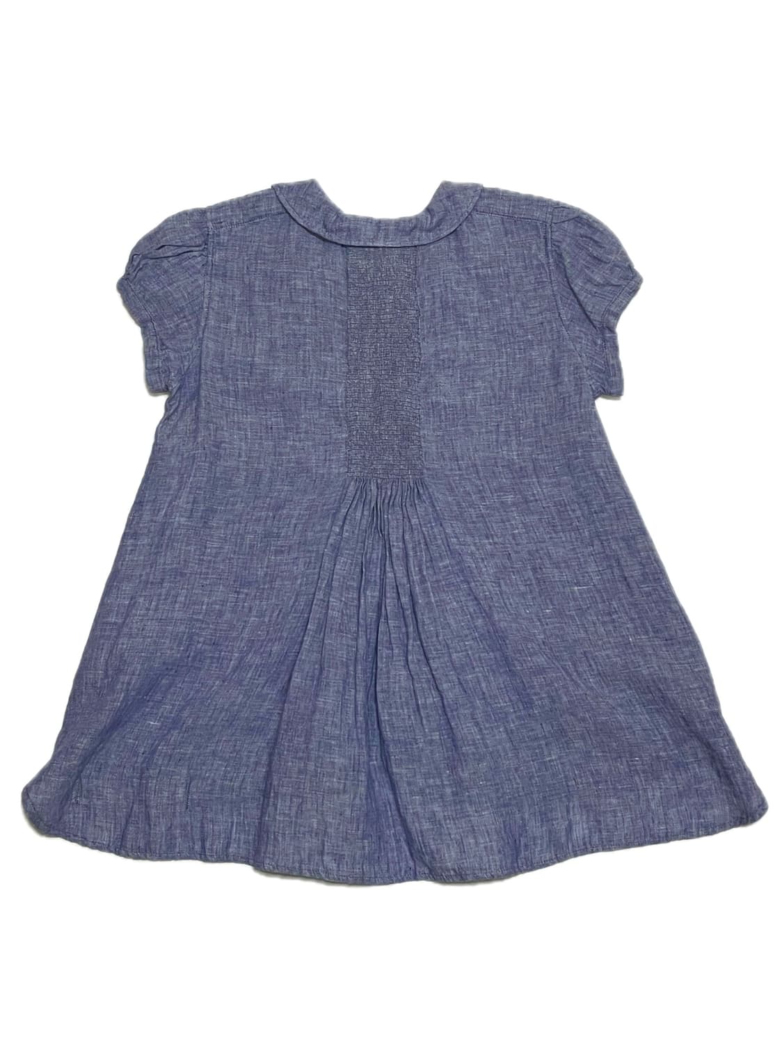 kapital red button blue linen blouse 상품이미지2