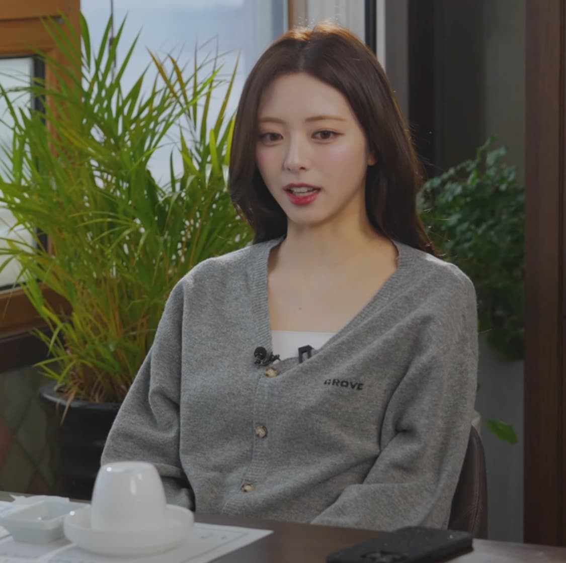 25SS 그로브 니트 가디건 그레이 상품이미지9