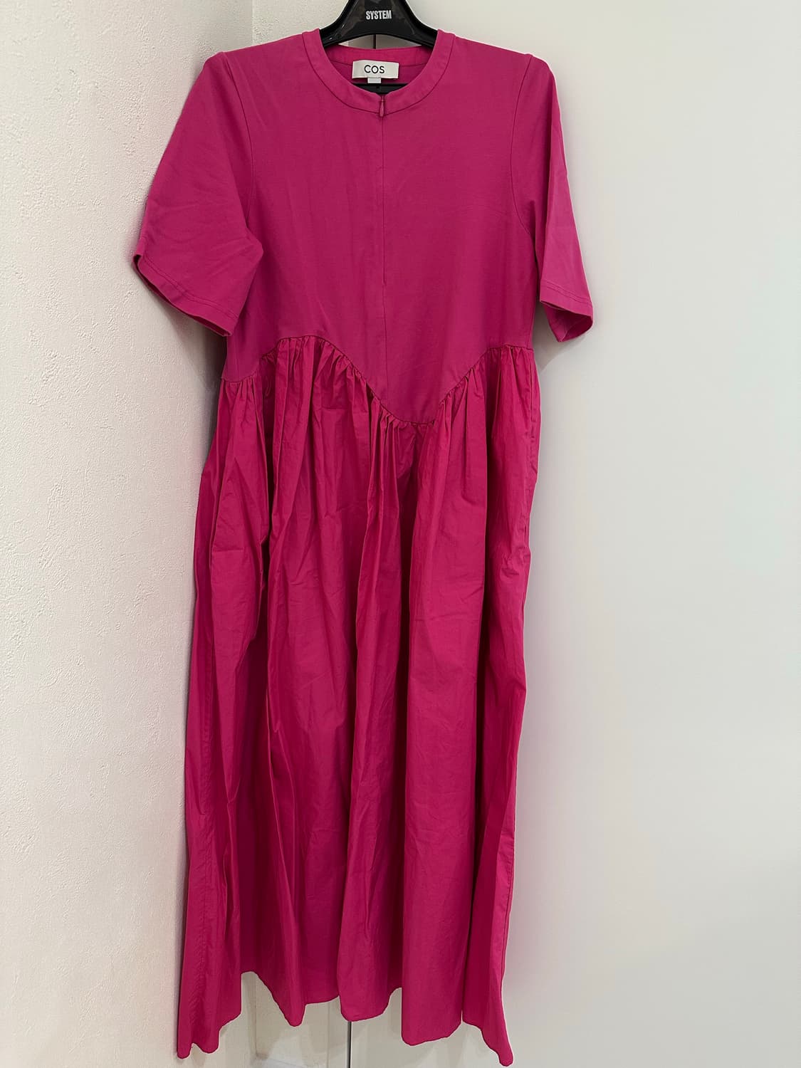 COS 핫핑크 볼륨 원피스 / XS 상품이미지1