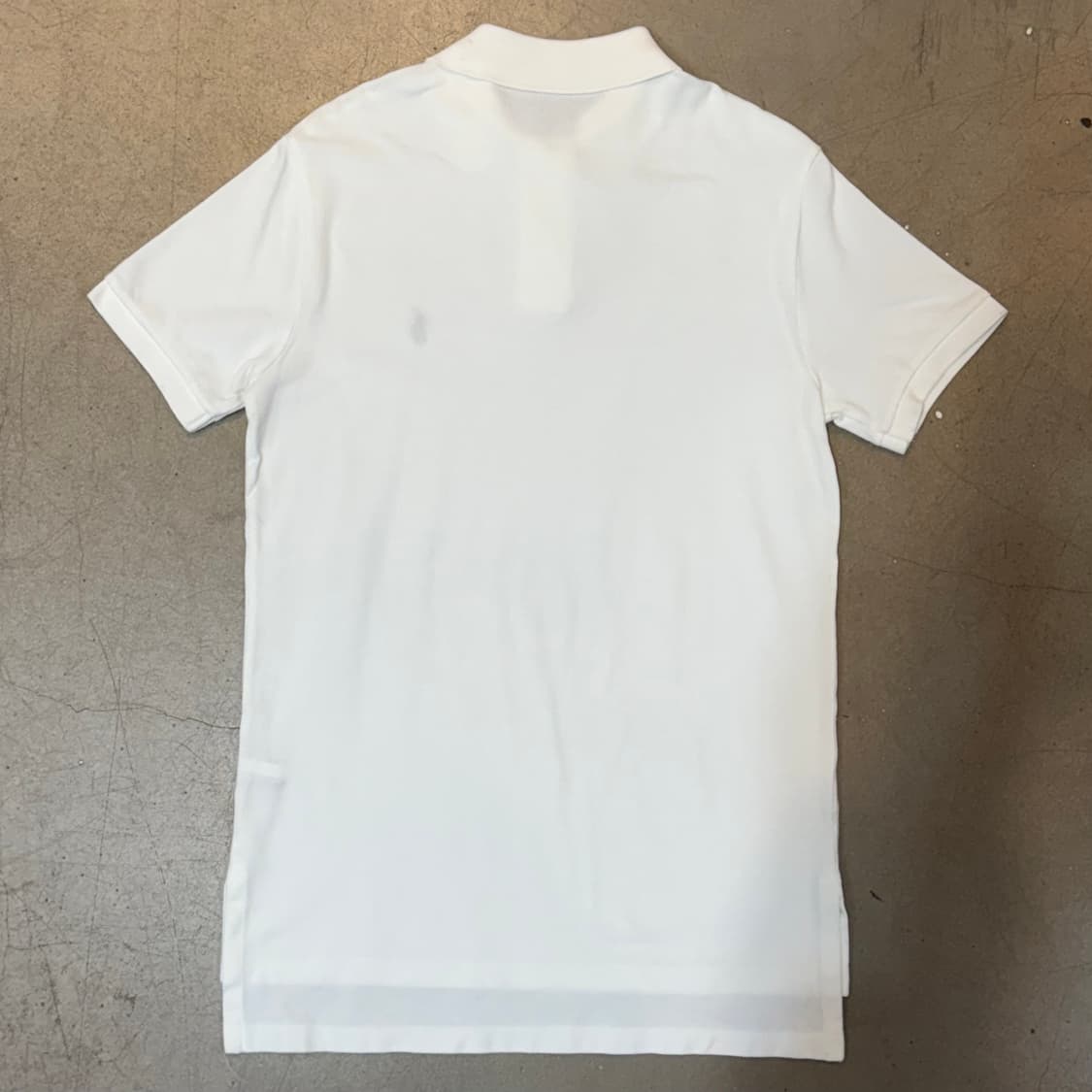 S 폴로랄프로렌 커스텀핏 화이트 카라 반팔 티셔츠  상품이미지3