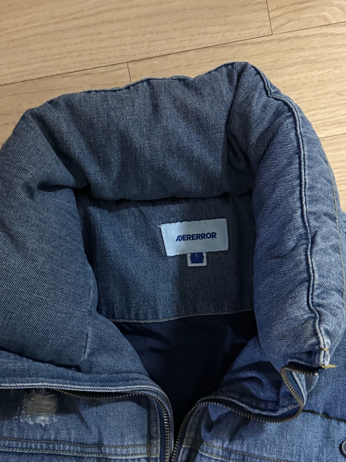 아더에러 Nox puffer 패딩 데님 L 상품이미지6