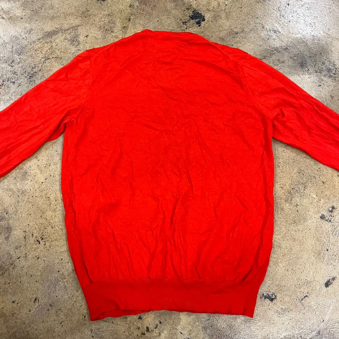 [정품/XL] 살바토레 페라가모 레드 가디건 b15 상품이미지4