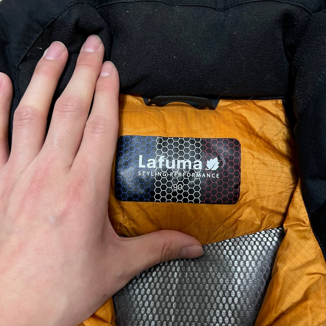 라푸마 구스다운 버티컬 800 대장급 패딩 S/90  상품이미지7