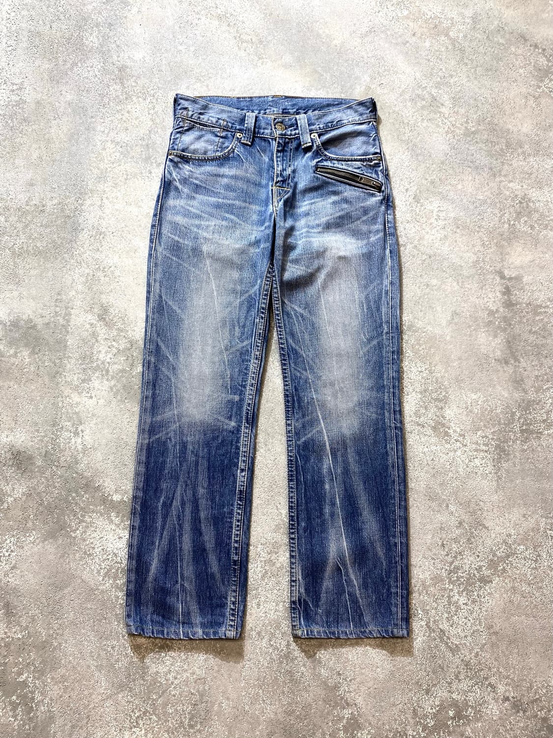 [30-31] 00s Levi's 502 리바이스 레귤러핏 바이커 데님 상품이미지1