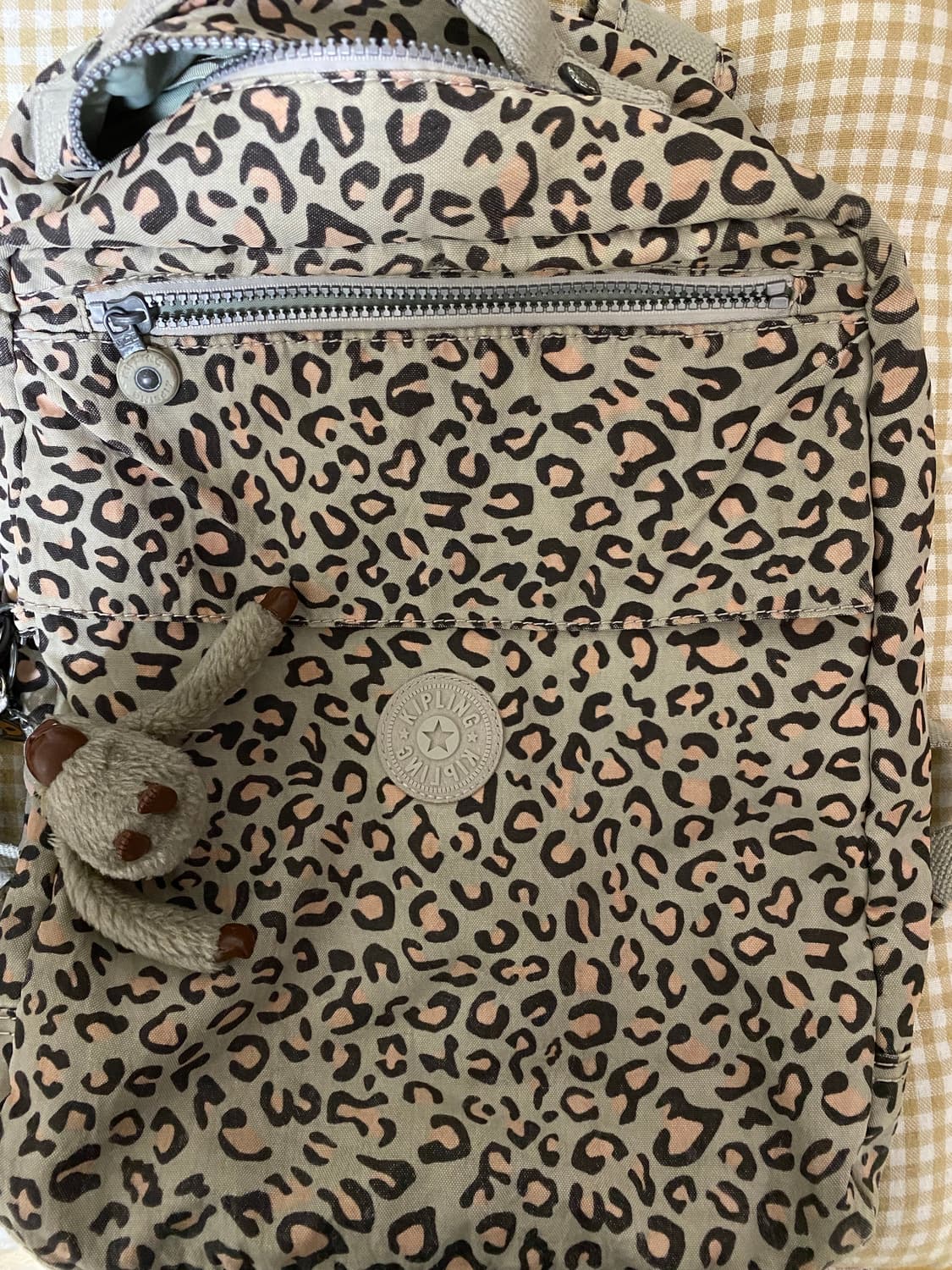 키플링 레오파드 호피 백팩 상품이미지1