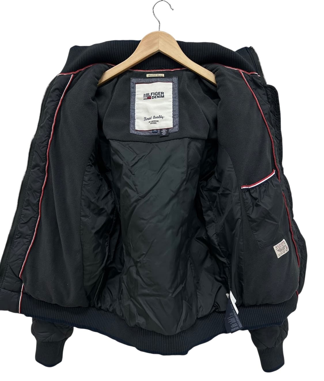 타미힐피거 퀄팅점퍼 차콜 (M)  상품이미지8