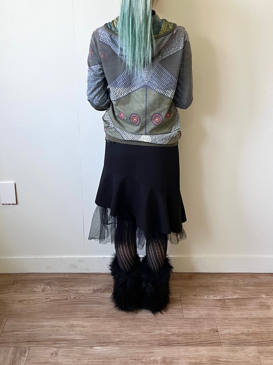 JNBY 아트 후드집업 상품이미지9