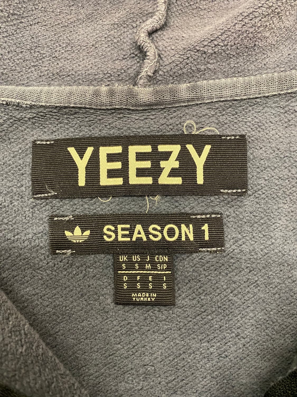 Yeezy season1 하프집업 캐비어 후디 상품이미지2