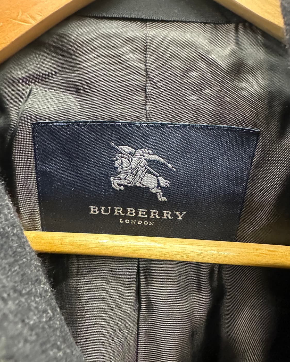 (L)버버리 울앙고라 혼방코트-M1631 상품이미지6