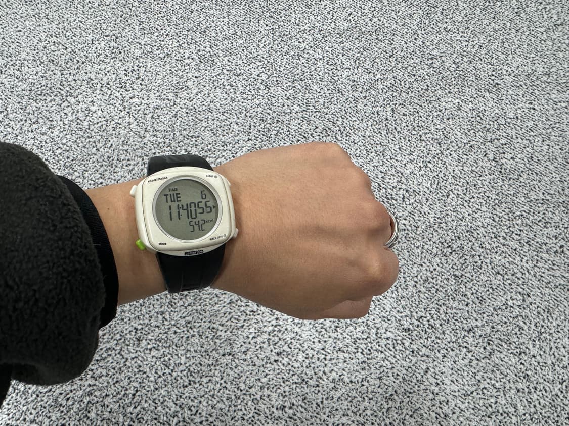 세이코 FUNWALKER 빈티지 디지털 시계 상품이미지5