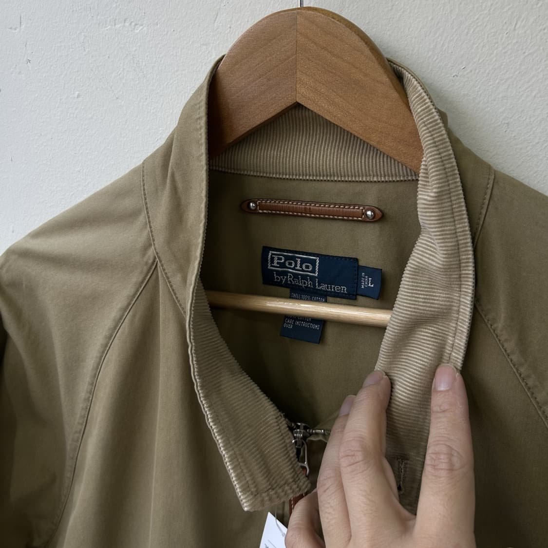 15414 - 폴로 랄프로렌 베이지 바라쿠타 자켓  상품이미지4