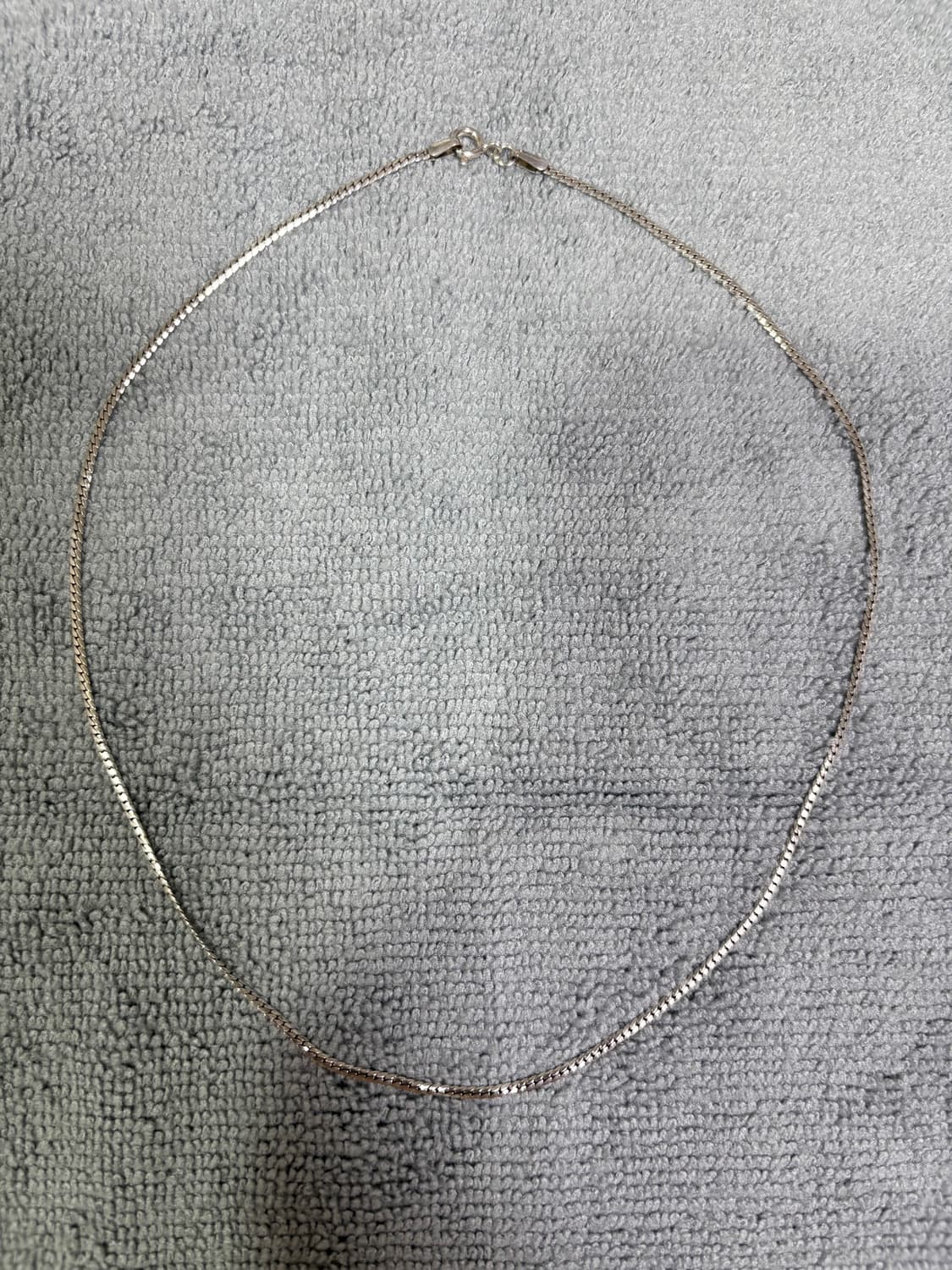 빈티지 실버925 체인 목걸이 40cm 상품이미지2