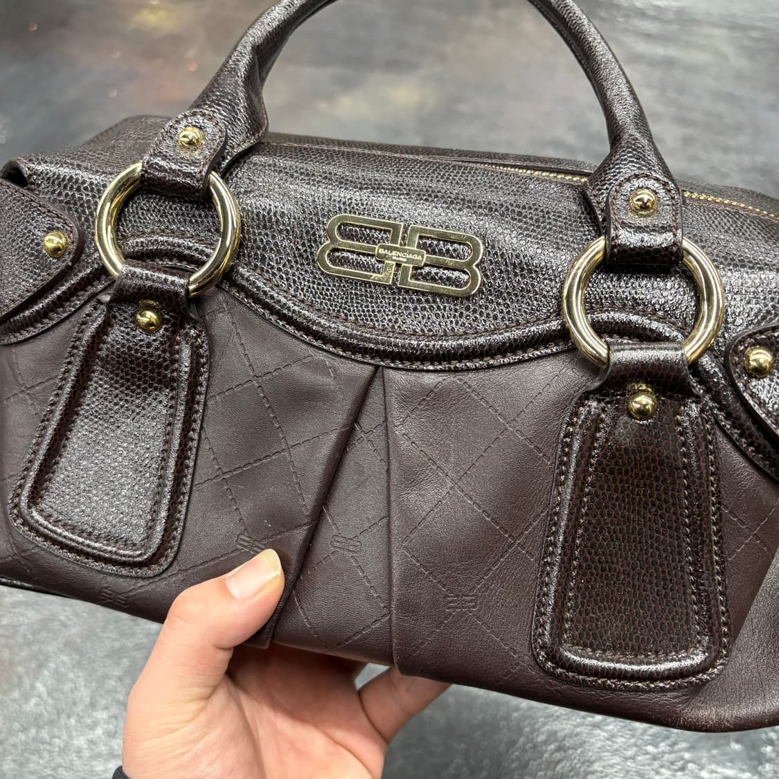 00s 발렌시아가 미니멀레더백 상품이미지2