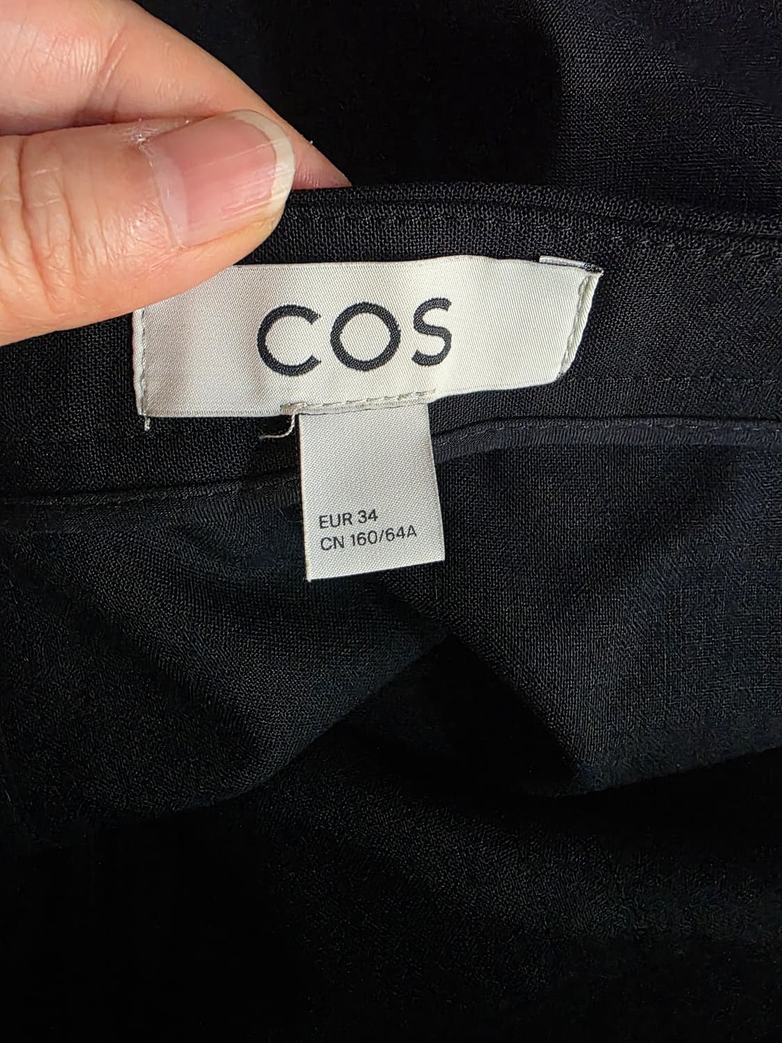 COS 플래티드 플리츠 울 미디 스커트 Eur34 상품이미지5