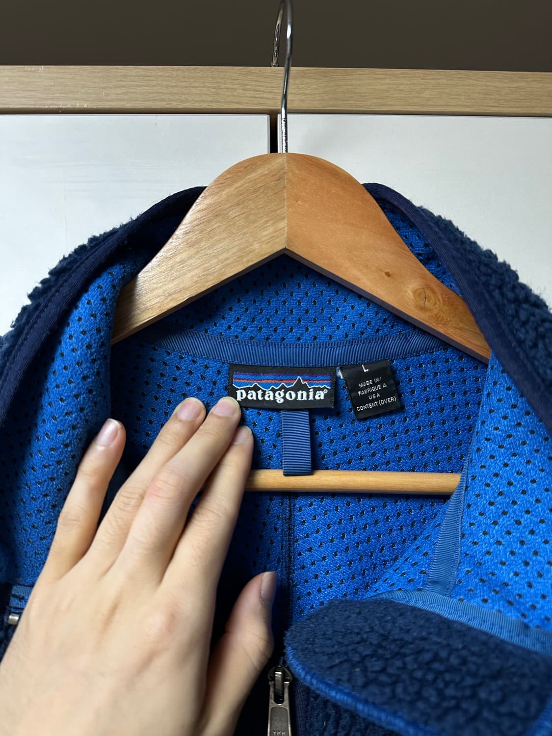 90s USA 파타고니아 레트로 파일 플리스 자켓 상품이미지2