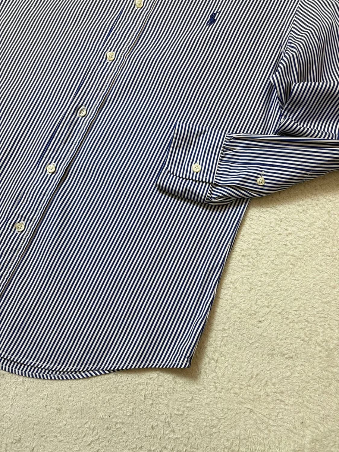 폴로 랄프로렌 시그니처 스트라이프 포니 로고 셔츠 PN6492 상품이미지6