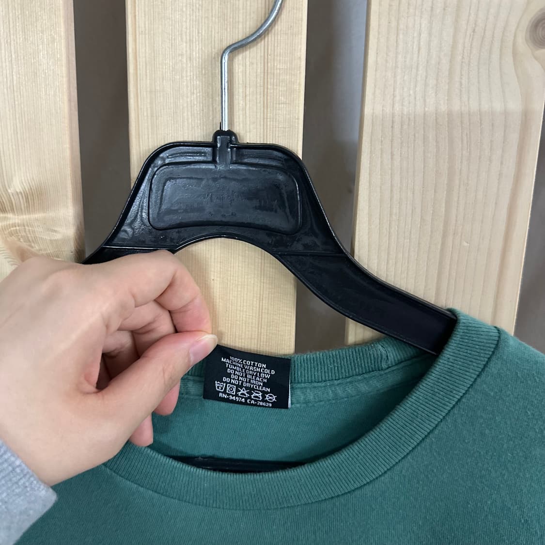 (S) 스투시 그래픽 반팔 티셔츠 그린 상품이미지6