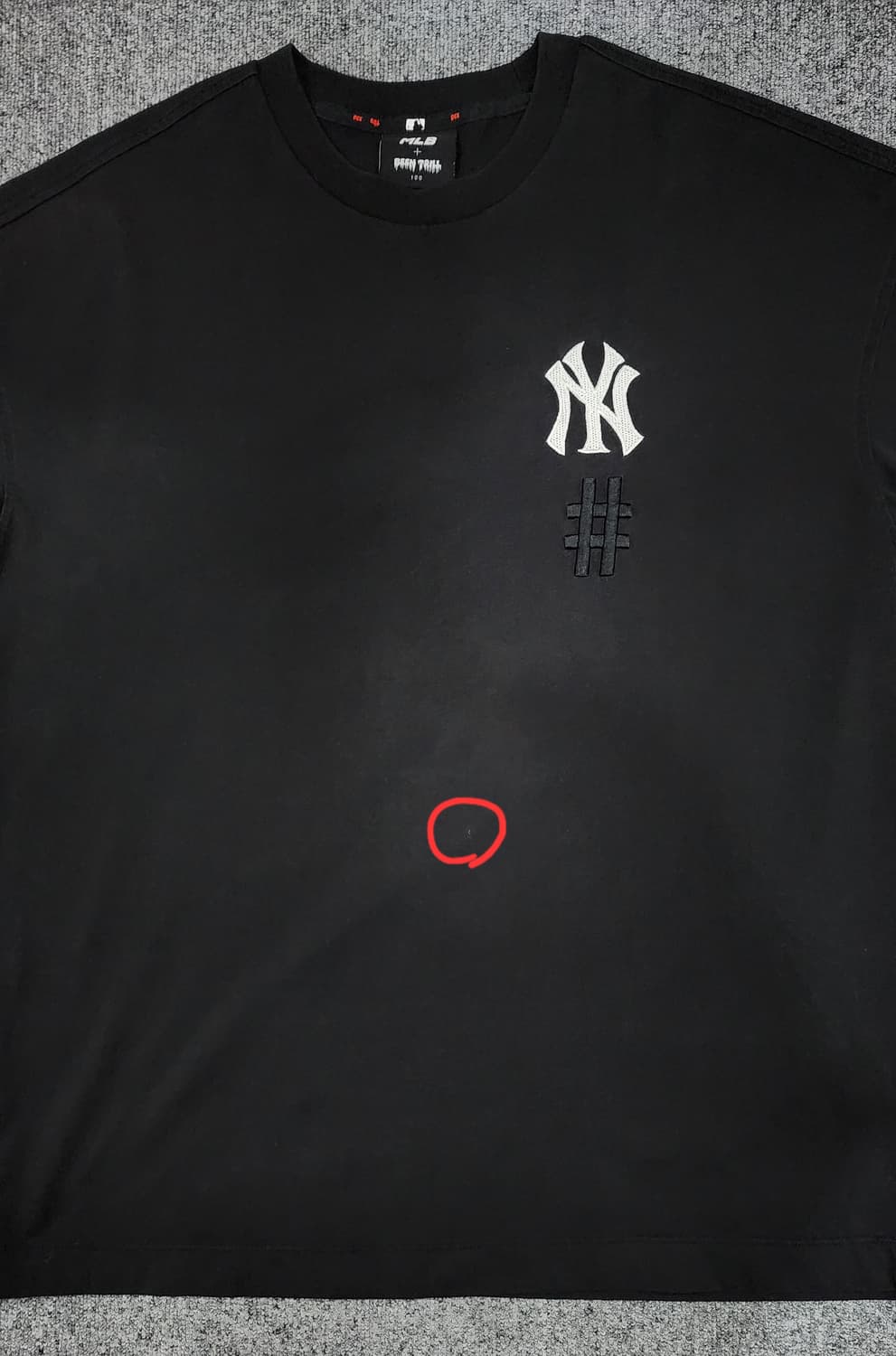 MLB x 빈트릴 콜라보 뉴욕양키즈 반팔티 100 상품이미지6