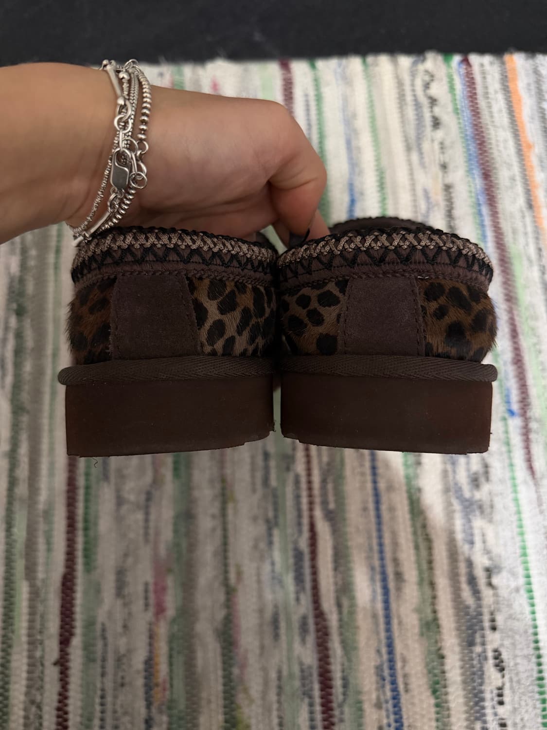 Ugg 레오파드 플랫폼 슬리퍼 상품이미지3