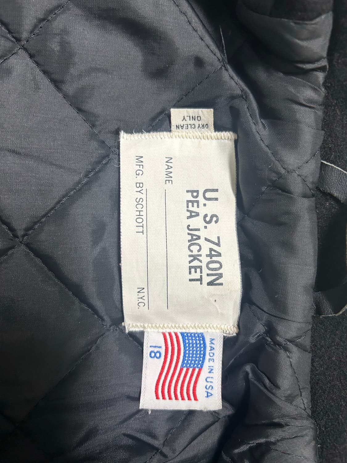 Schott 쇼트 740N 피코트 상품이미지3