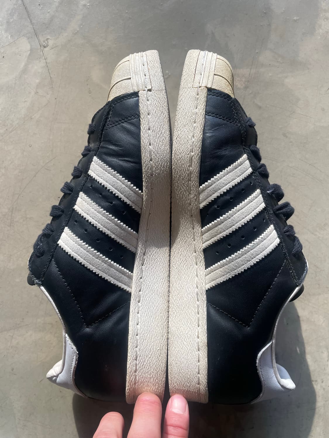 아디다스 슈퍼스타 80s 블랙 화이트 270 상품이미지4