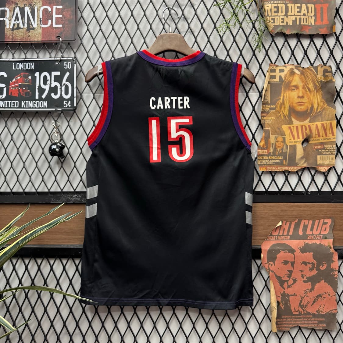 00s 챔피온 X NBA 토론토 랩터스 레플리카 유스 저지 퍼플 상품이미지2